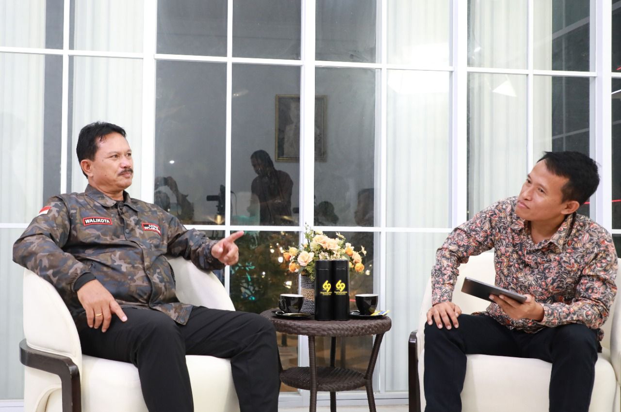 Jadi Narasumber Talkshow Bersama Jawa Pos TV, Wali Kota Paparkan Strategi Tata Kota