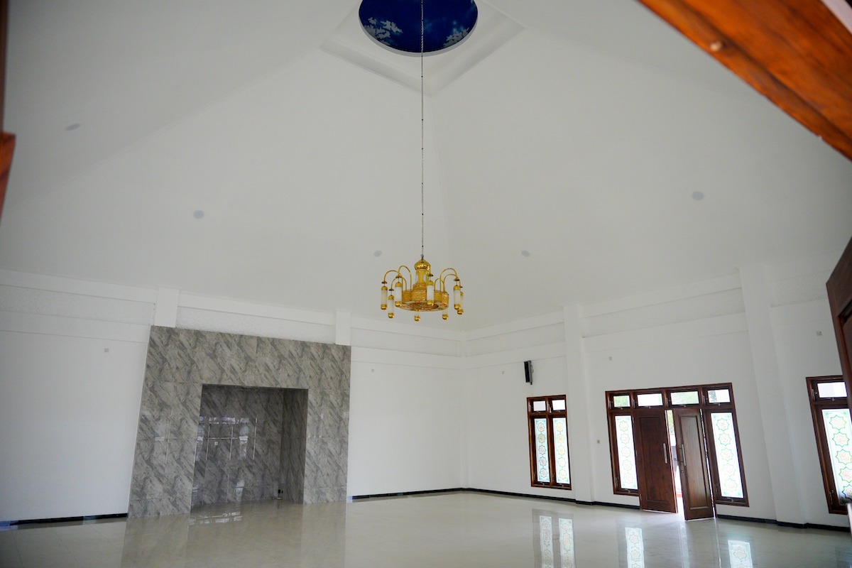 Foto 3 dari 9: Susul Bangunan Asrama, Pembangunan Masjid Pondok Lansia Juga Nyaris Selesai