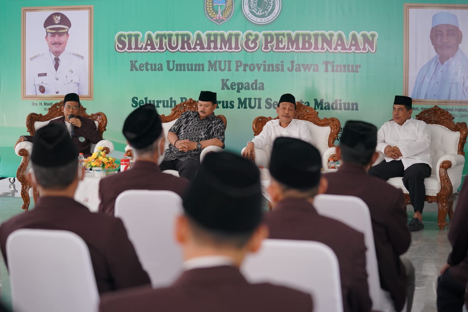 Foto 9 dari 9: Wali Kota Maidi Buka Pembinaan MUI Kota Madiun