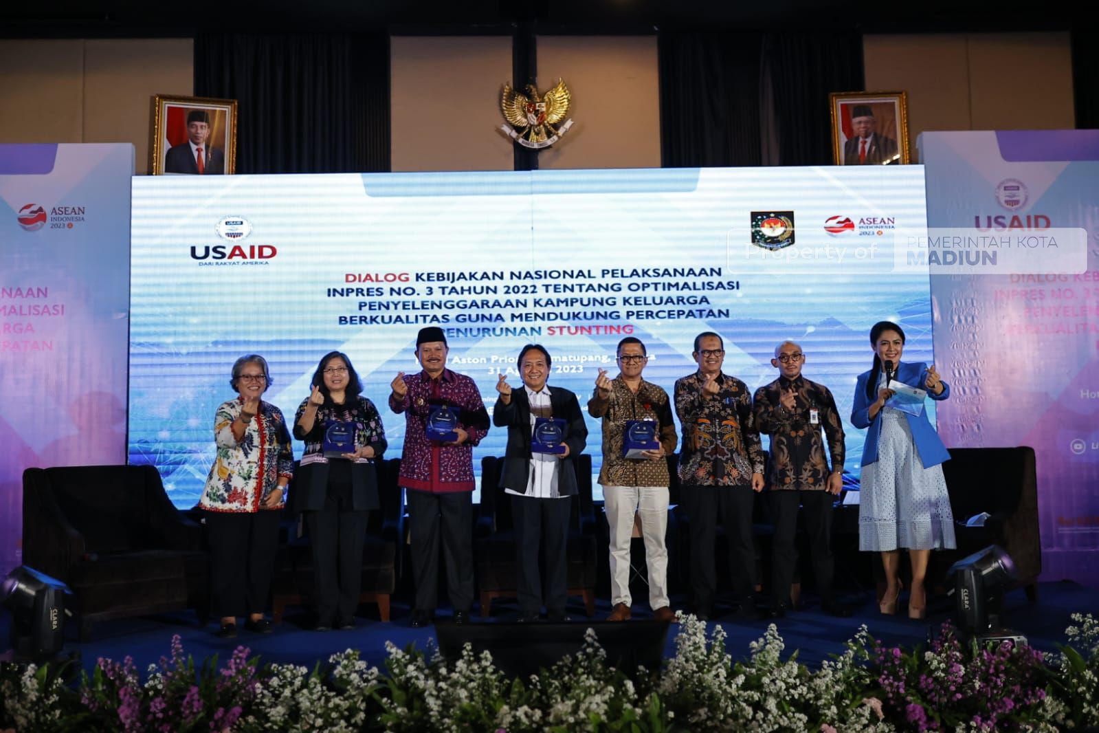 Foto 4 dari 5: Narasumber Dialog Nasional Bersama Kemendagri, Wali Kota Paparkan Strategi Penurunan Stunting di Kota Madiun