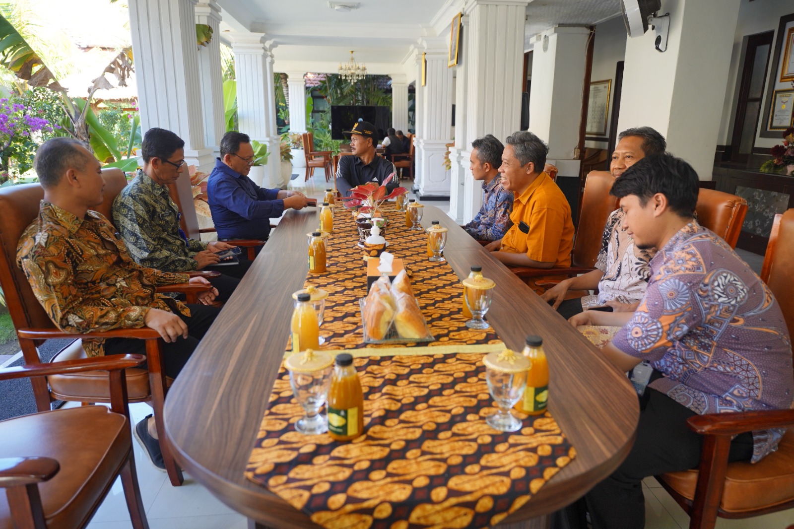 Banyak Tamu, Wali Kota Lakukan Tiga Audiensi Sekaligus, Salah Satunya dengan Perhutani Soal Madiun Heritage City