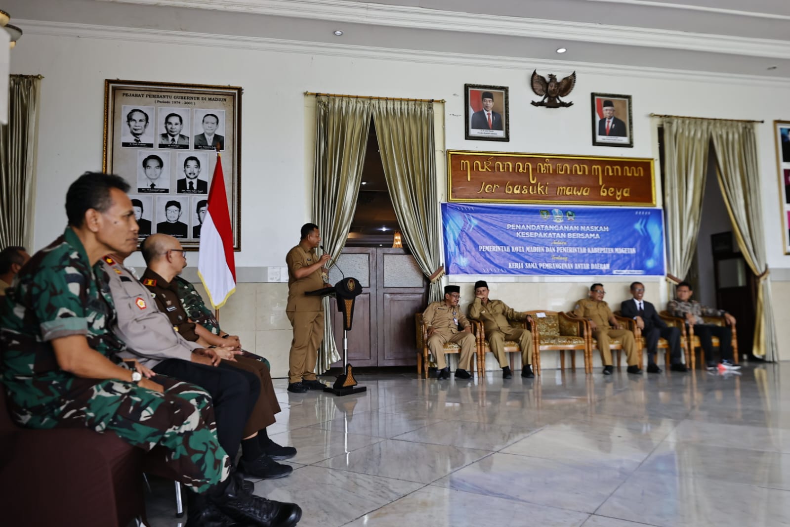 Foto 5 dari 8: Maksimalkan Pembangunan, Pemkot Madiun Jalin Kolaborasi dengan Pemkab Magetan
