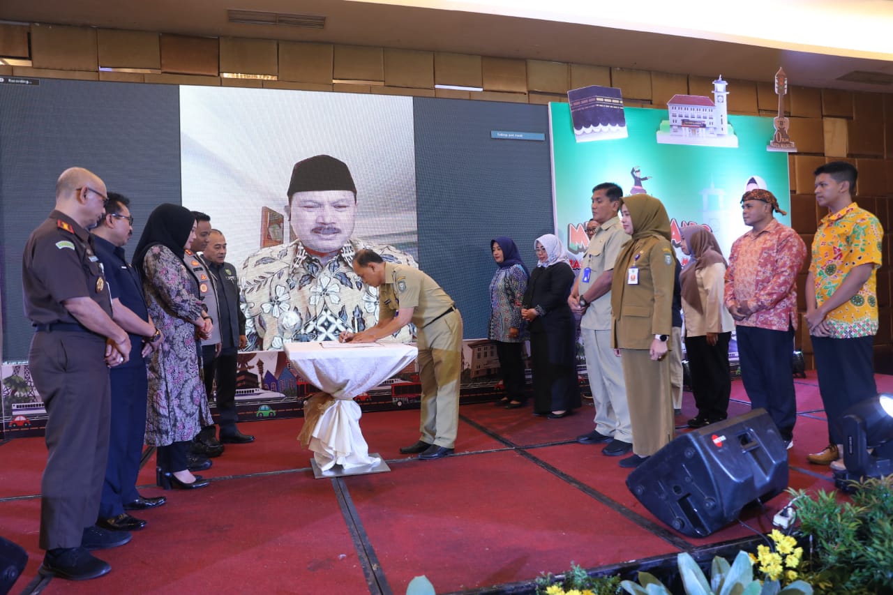 Foto 4 dari 8: Musrenbang RKPD Kota Madiun 2024, Wali Kota Harap Pembangunan Tingkatkan Kesejahteraan Masyarakat