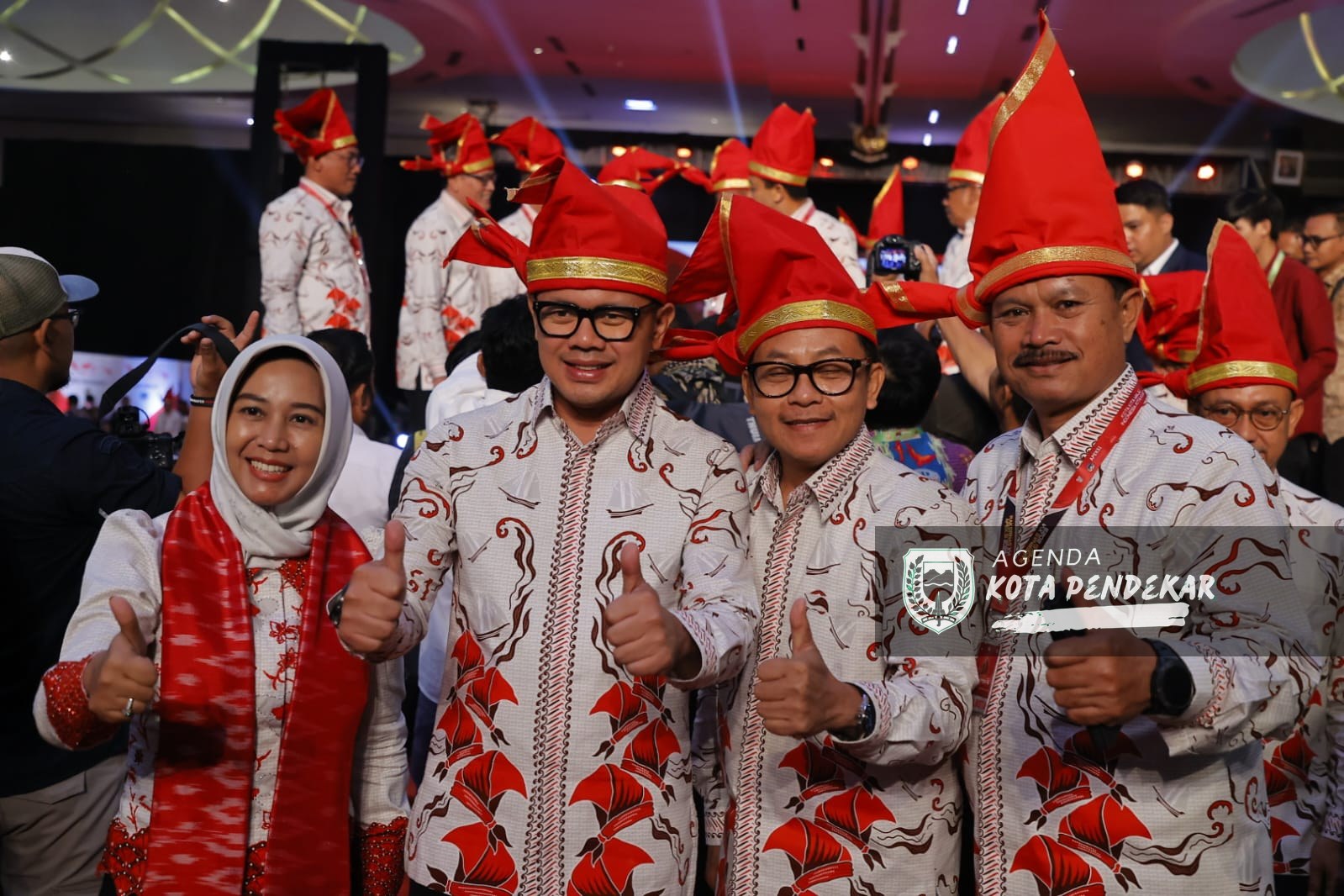 Foto 1 dari 6: Hadiri Rakernas Apeksi 2023, Wali Kota Harap Jadi Momen Peningkatan Kapasitas Pemimpin Untuk Kemajuan Kota