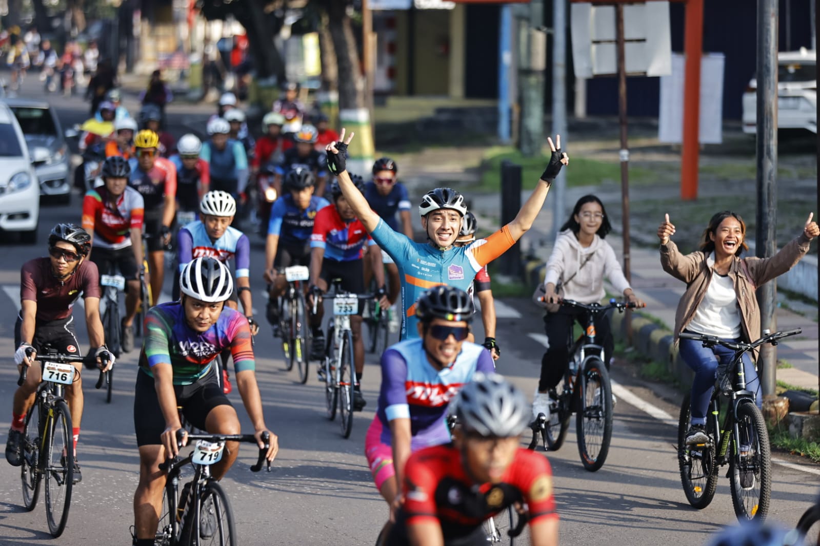 Foto 10 dari 10: Up Hill Madiun Bodag, Pemanasan untuk Madiun Lawu Challenge 2 tahun 2023