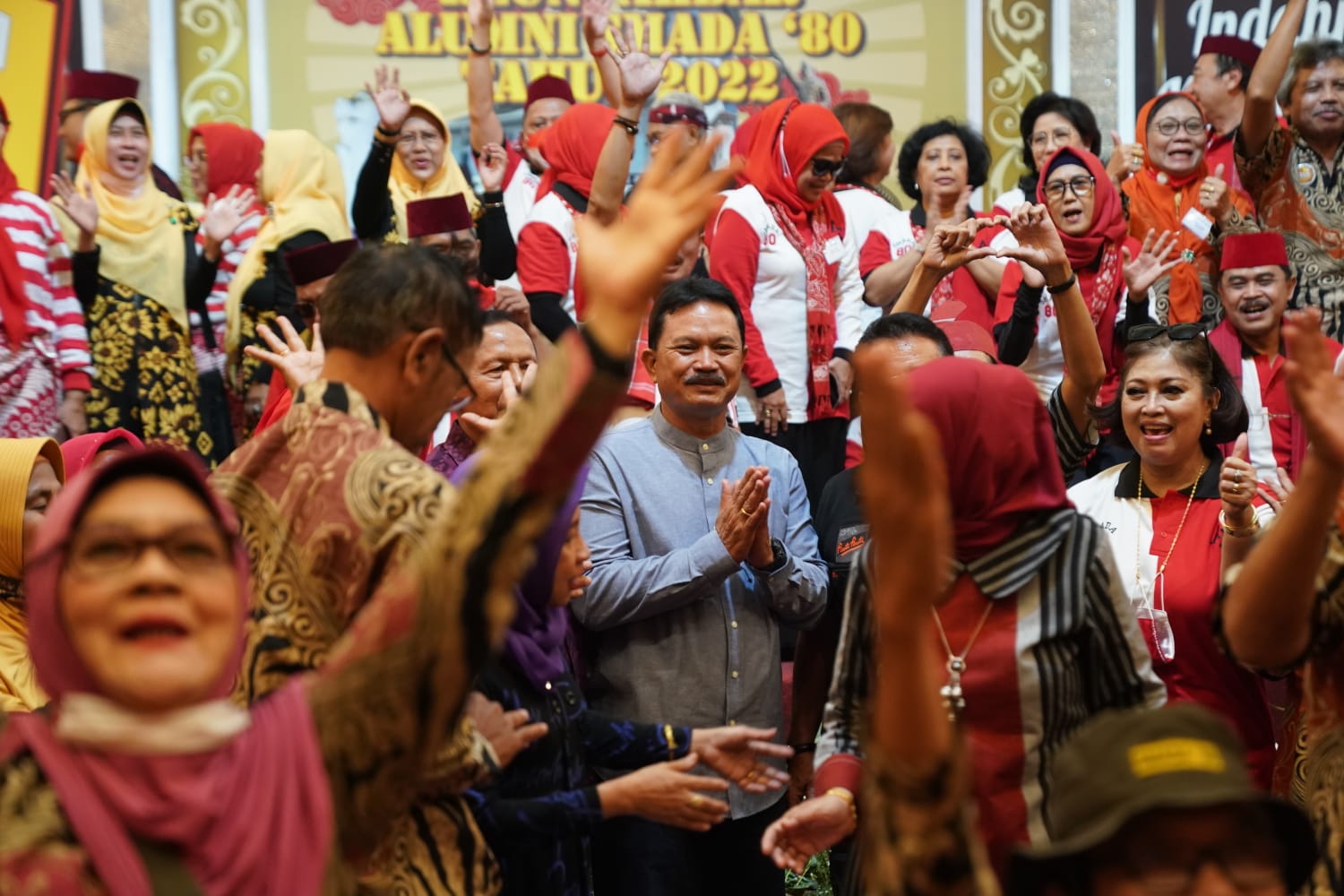 Hadiri Reuni Akbar Alumni Smada, Wali Kota Harapkan Saran dan Masukan Bangun Kota