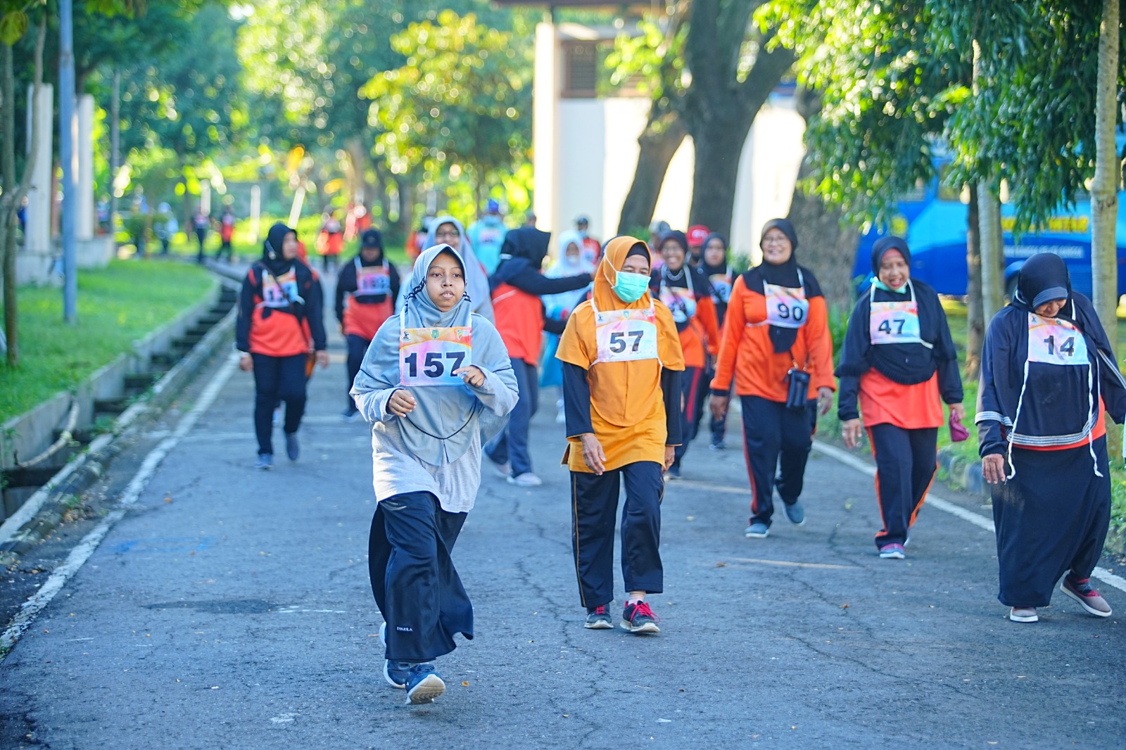 Foto 7 dari 10: 155 Calon Jamaah Haji Kota Madiun Jalani Tes Kebugaraan