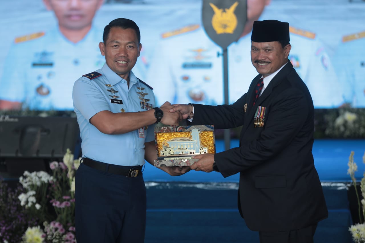 Hadiri Pisah Sambut Danlanud Iswahjudi, Wali Kota Harap Makin Tingkatkan Sinergi