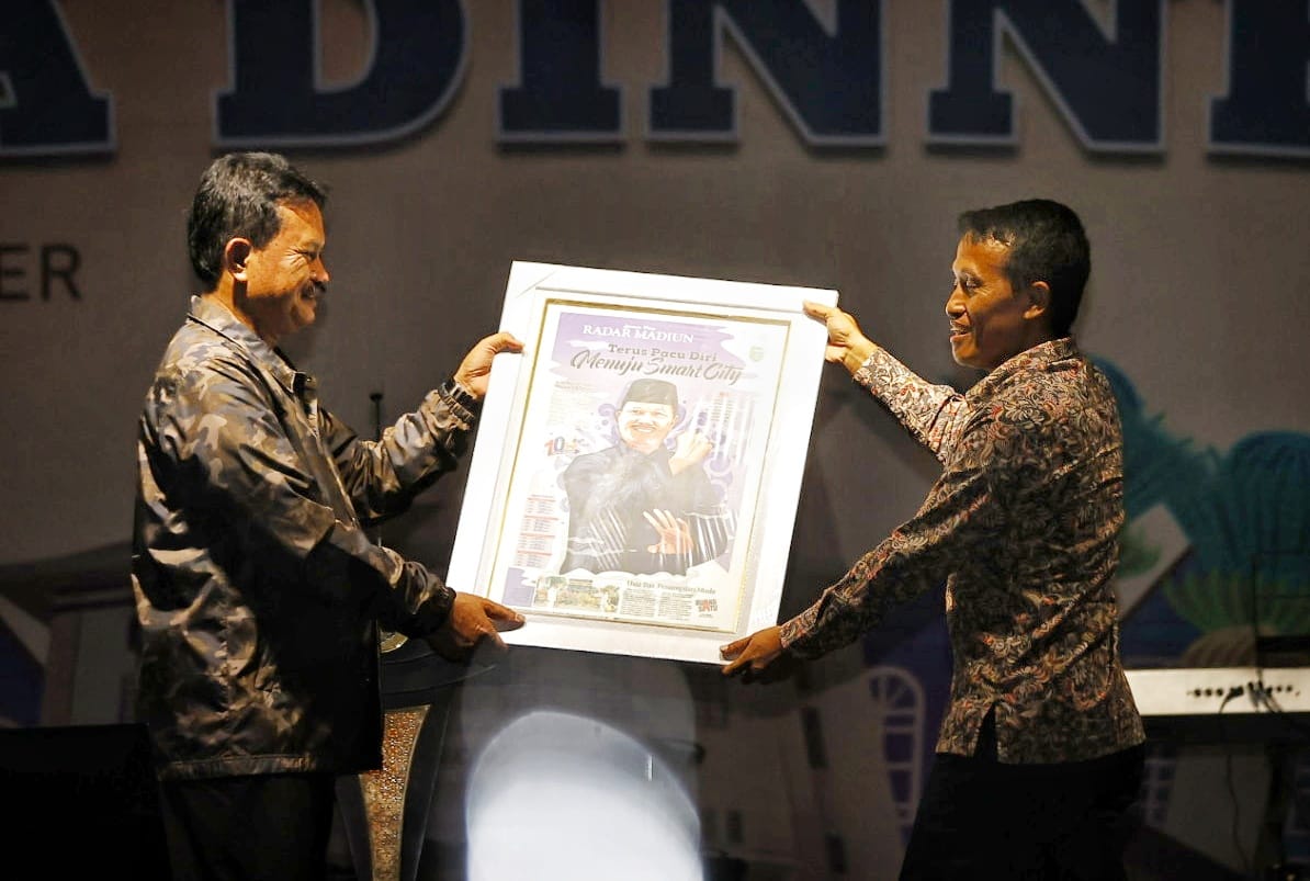 Foto 1 dari 10: Pucuk Pimpinan Jawa Pos Radar Berkumpul, Wali Kota Kenalkan Kemajuan Kota Madiun