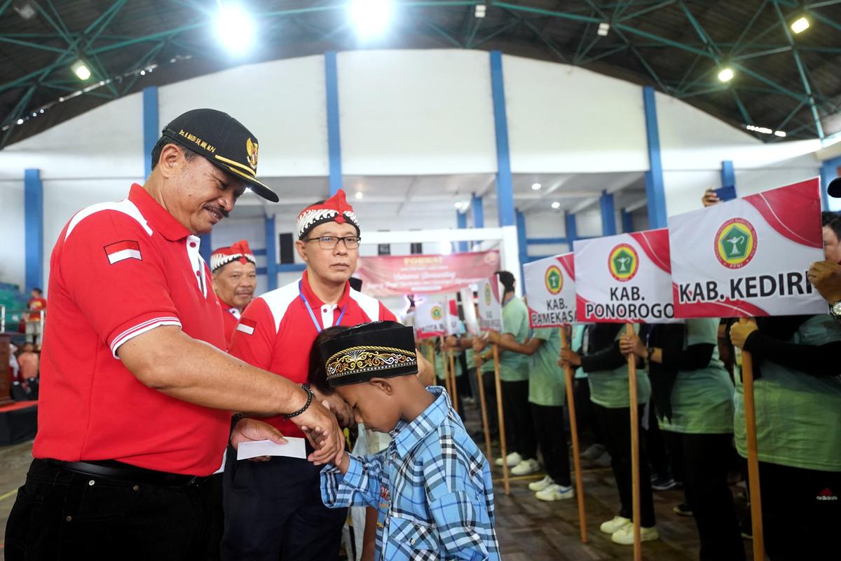 Foto 5 dari 9: Ada Porwat Jatim di Kota Madiun, Dibuka Wali Kota, Diikuti 1.000 Peserta