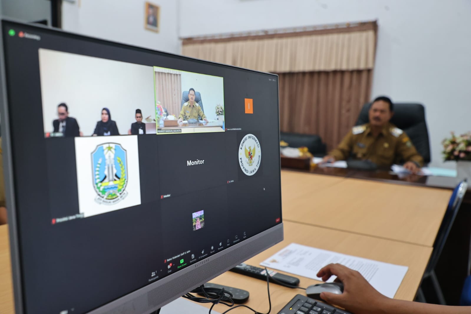 Foto 4 dari 4: Monev Keterbukaan Informasi, Wali Kota Optimis Kembali Raih Badan Publik Informatif dari Komisi Informasi Provinsi