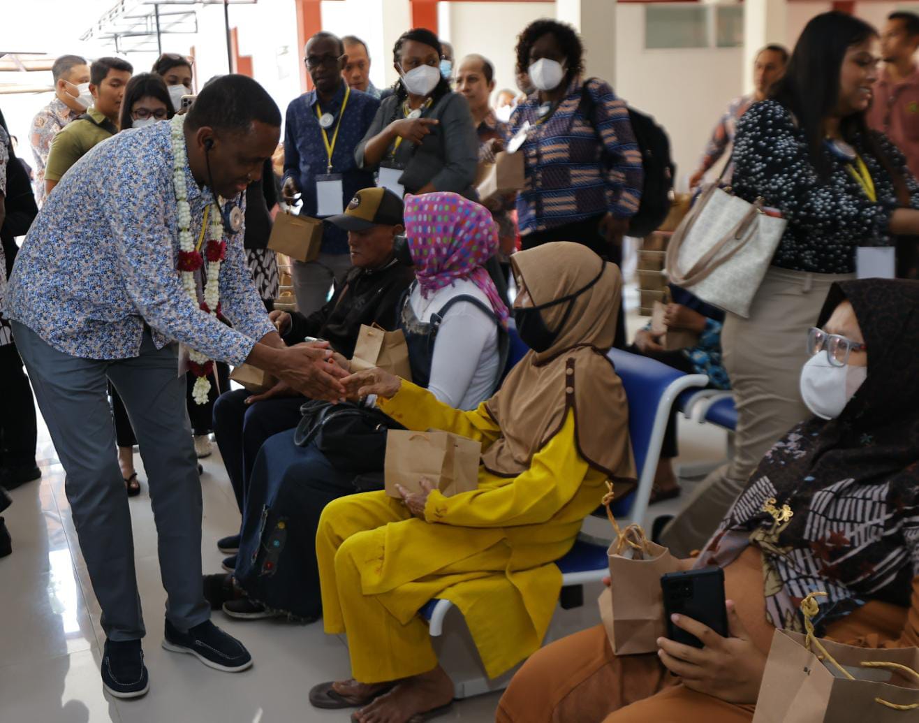 Foto 4 dari 9: Datang Untuk Belajar Kesehatan, Ketua Delegasi Kenya: Kita Belajar Banyak Hal di Kota Madiun