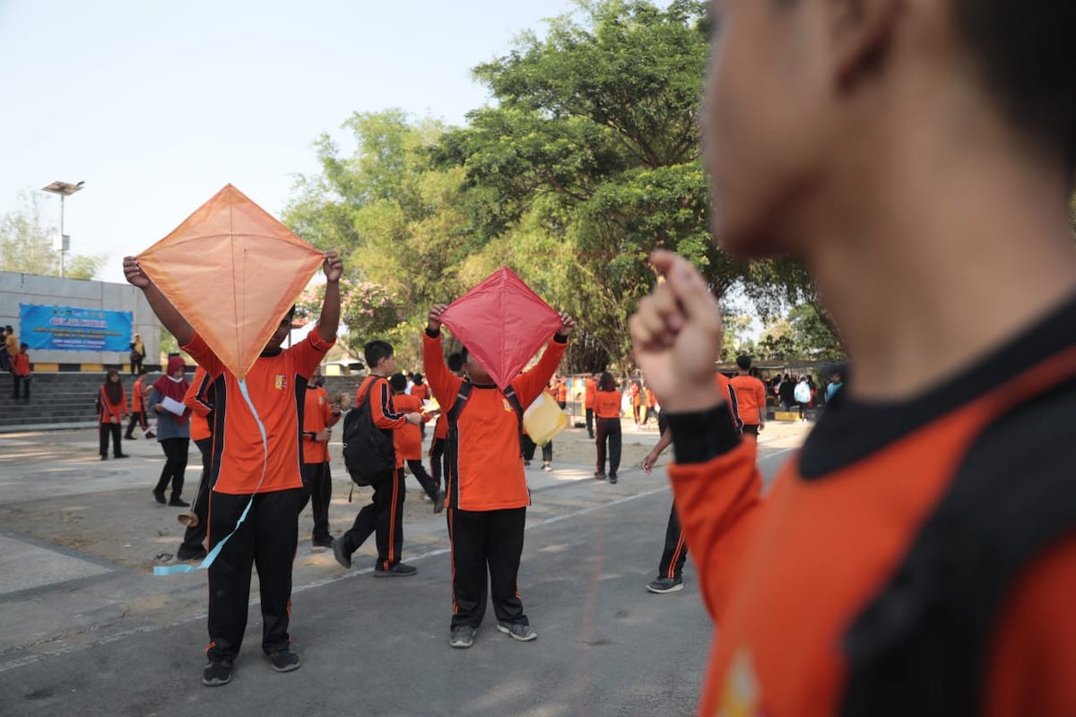 Foto 3 dari 12: Lestarikan Budaya Daerah, Spenga Angkat Permainan Tradisional Dalam Kegiatan P5