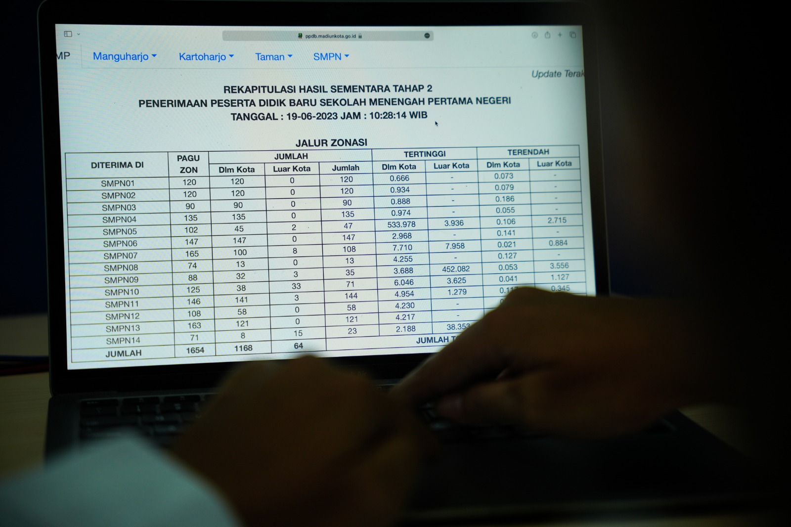 Foto 1 dari 1: PPDB Online Tahap II Dibuka, Dindik Imbau Peserta Didik Perhatikan Zona