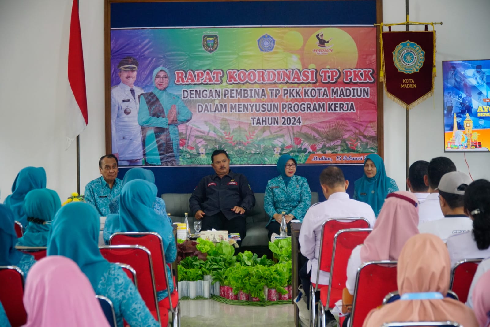 Foto 7 dari 12: Buka Rakor TP PKK, Wali Kota : PKK Penyempurna Program Pemkot