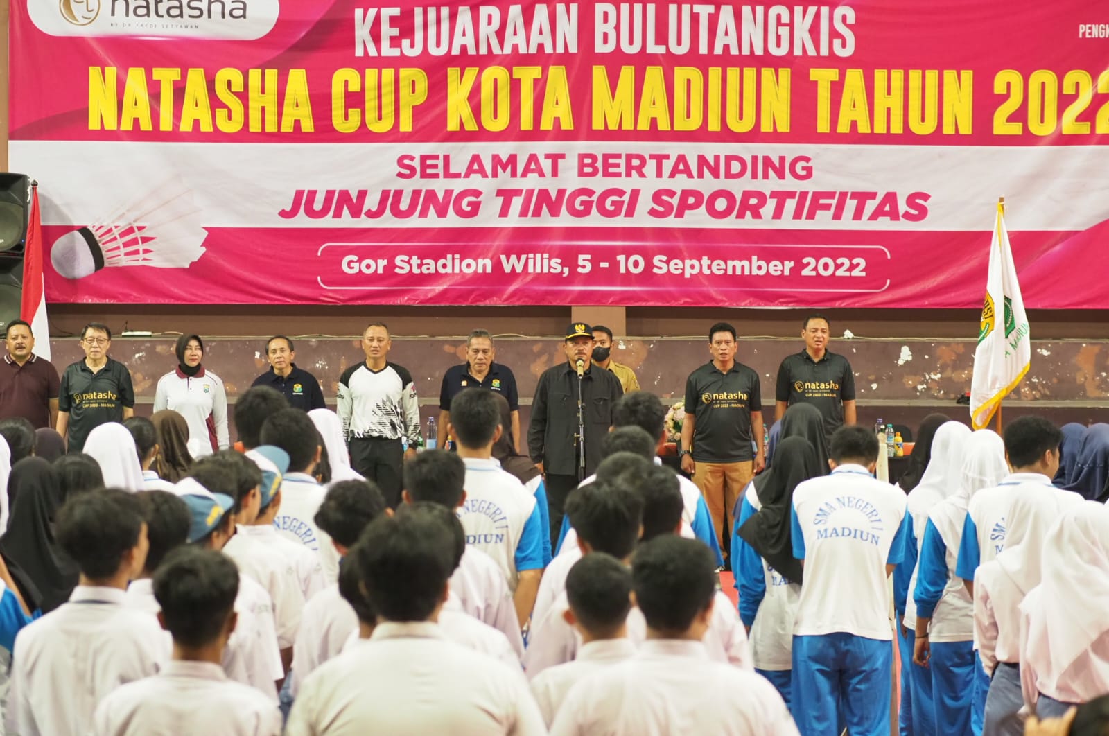 Foto utama berita: Buka Natasha Cup 2022, Wali Kota Harap Jadi Motivasi Atlet Agar Berprestasi