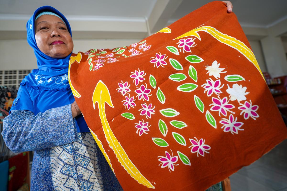 Foto 3 dari 5: Mengenal Keris Asoka, Batik Khas dari Madiun Lor