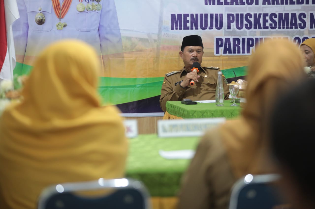 Foto 1 dari 9: Menuju Akreditasi Paripurna, Wali Kota Beri Arahan Puskesmas Ngegong