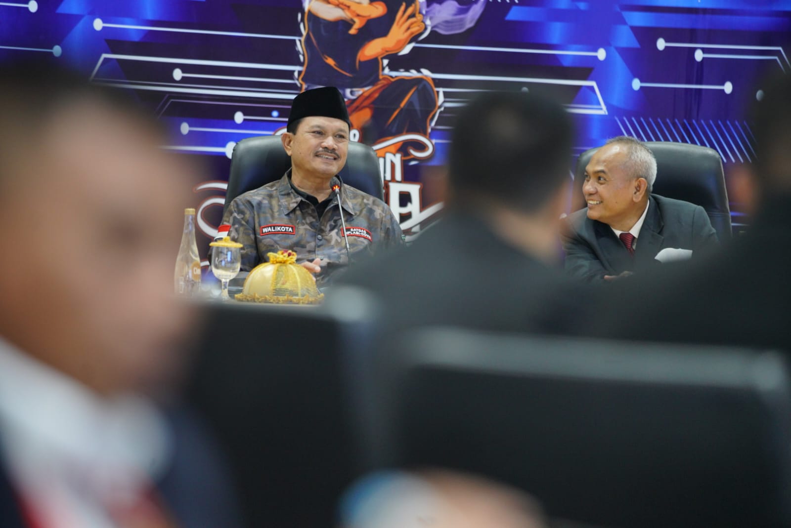 Foto 2 dari 10: Terima Studi Tiru Angkatan II PPSDM Kemendagri Regional Makassar, Wali Kota: Kita Welcome Siapa Saja yang Ingin Belajar