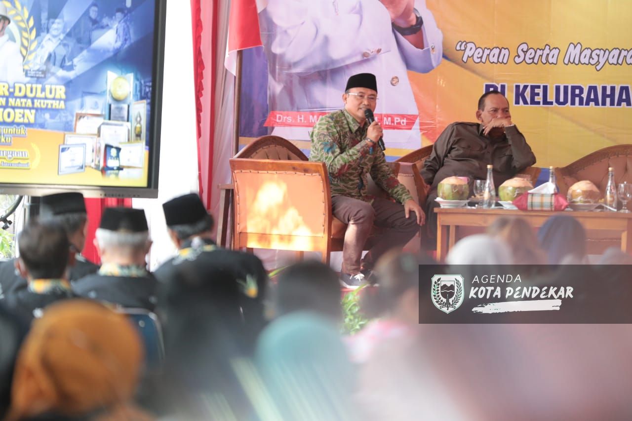 Foto 5 dari 10: Bertemu Masyarakat di Kelurahan Pandean Wali Kota Sampaikan Upaya Kota Majukan SDM