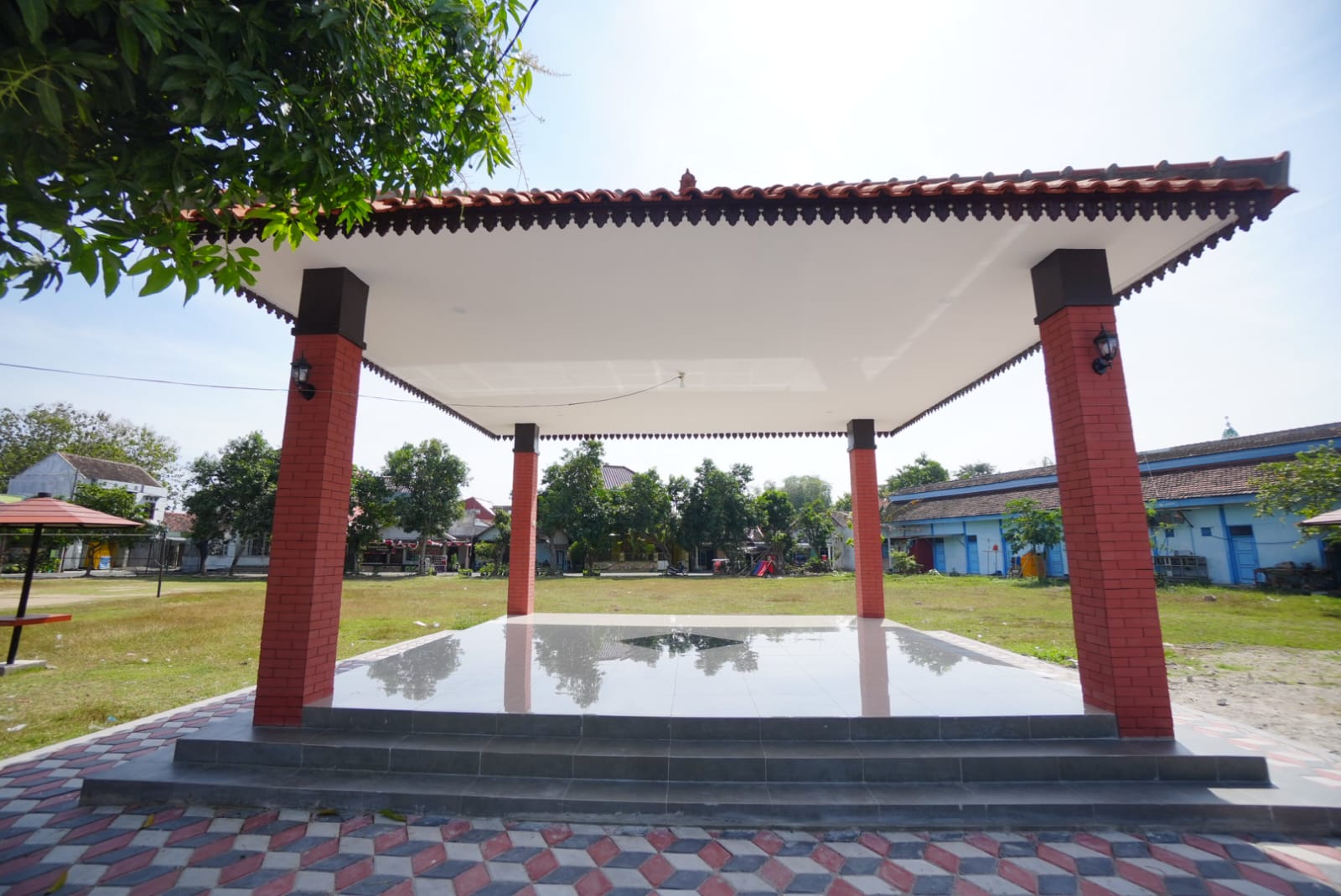 Foto 1 dari 4: Sudah 100 Persen, RTH Josenan Tinggal Peresmian