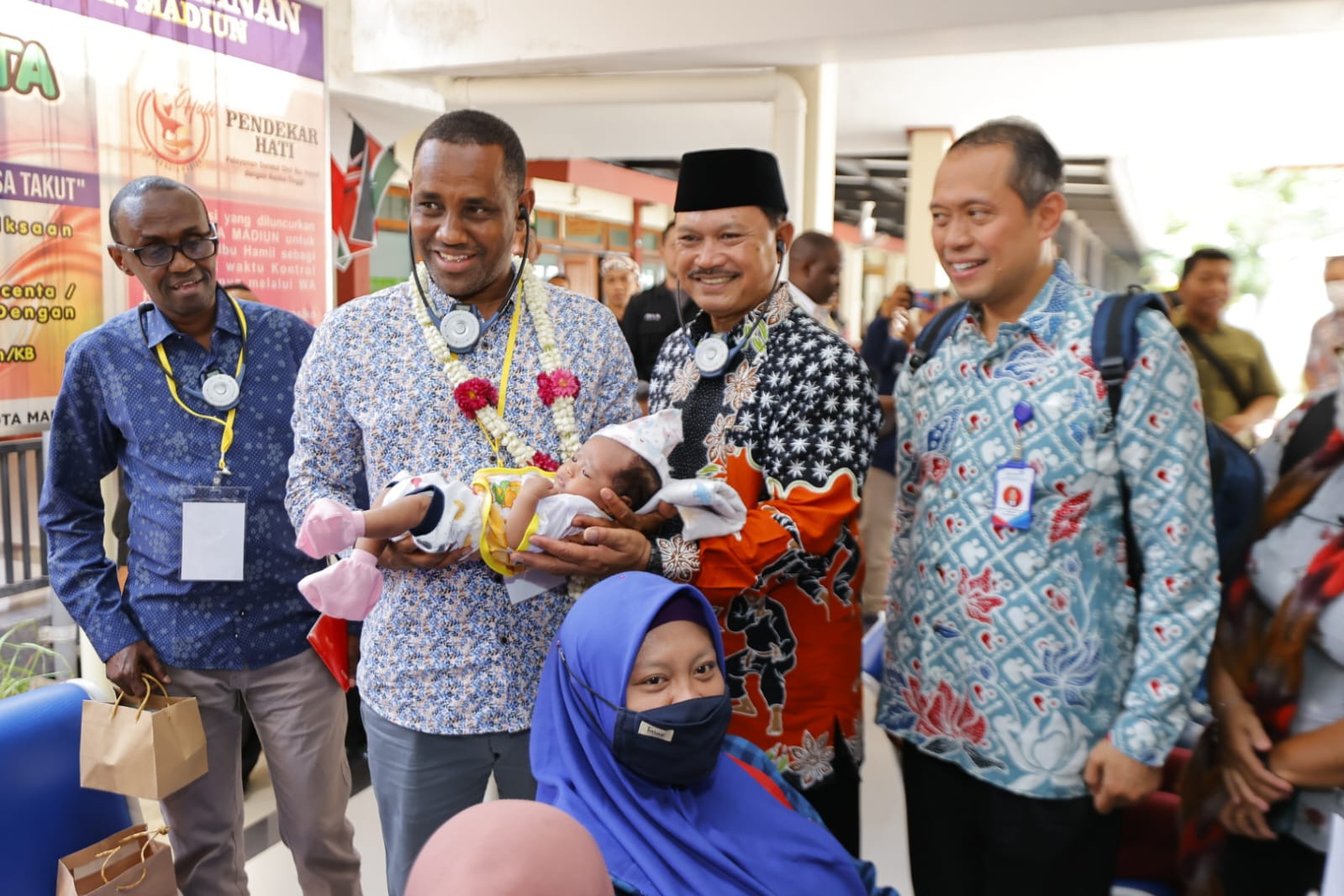 Foto 1 dari 9: Datang Untuk Belajar Kesehatan, Ketua Delegasi Kenya: Kita Belajar Banyak Hal di Kota Madiun