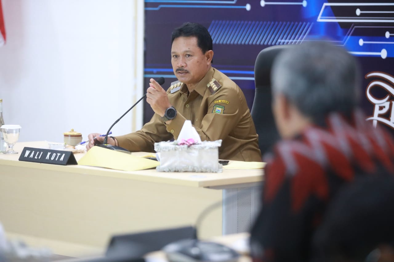 Foto 1 dari 10: High Level Meeting TPID, Wali Kota Sampaikan Strategi Jaga Stabilitas Harga Sembako
