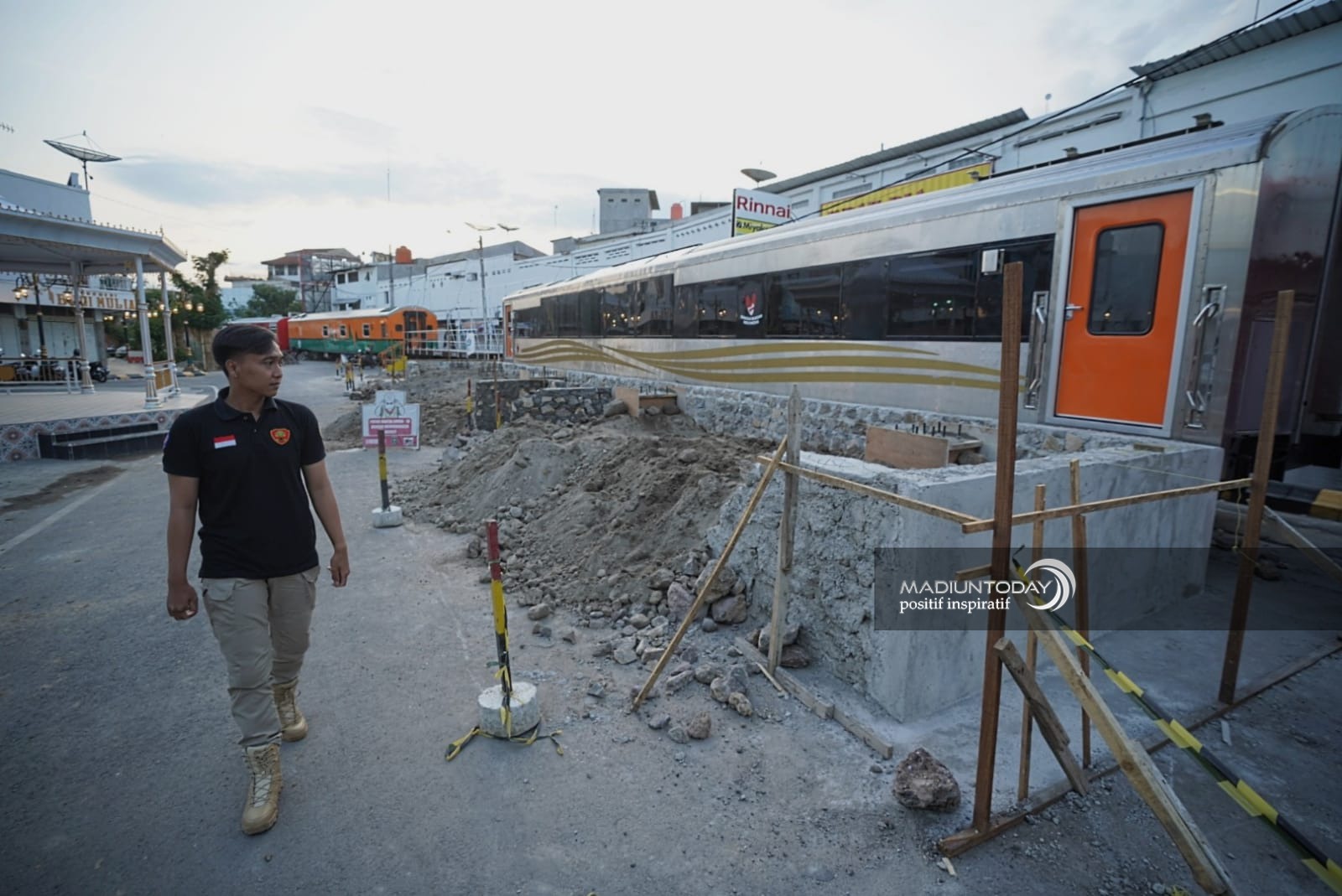 Foto 5 dari 6: Diresmikan November, Resto KA Bogowonto Akan Jadi Ikon Baru Kota Pendekar