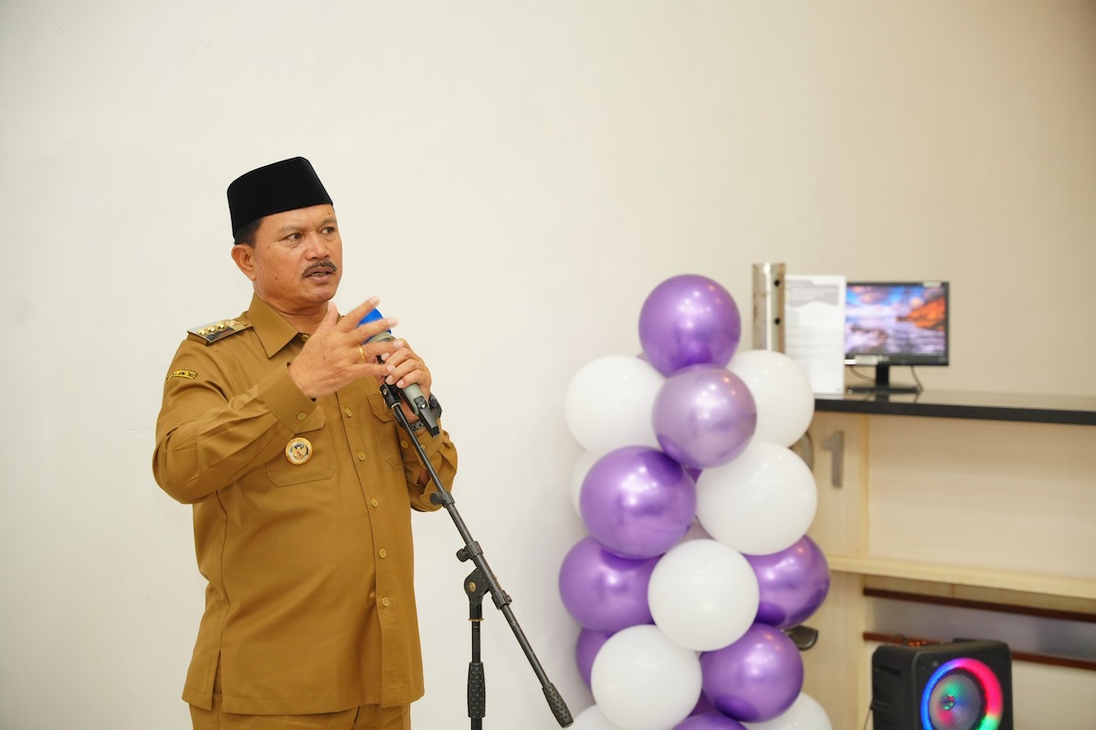 Foto 1 dari 8: Resmikan Gedung Baru Bank Muamalat, Wali Kota Harap Bisa Penuhi Kebutuhan Perbankan Syariah