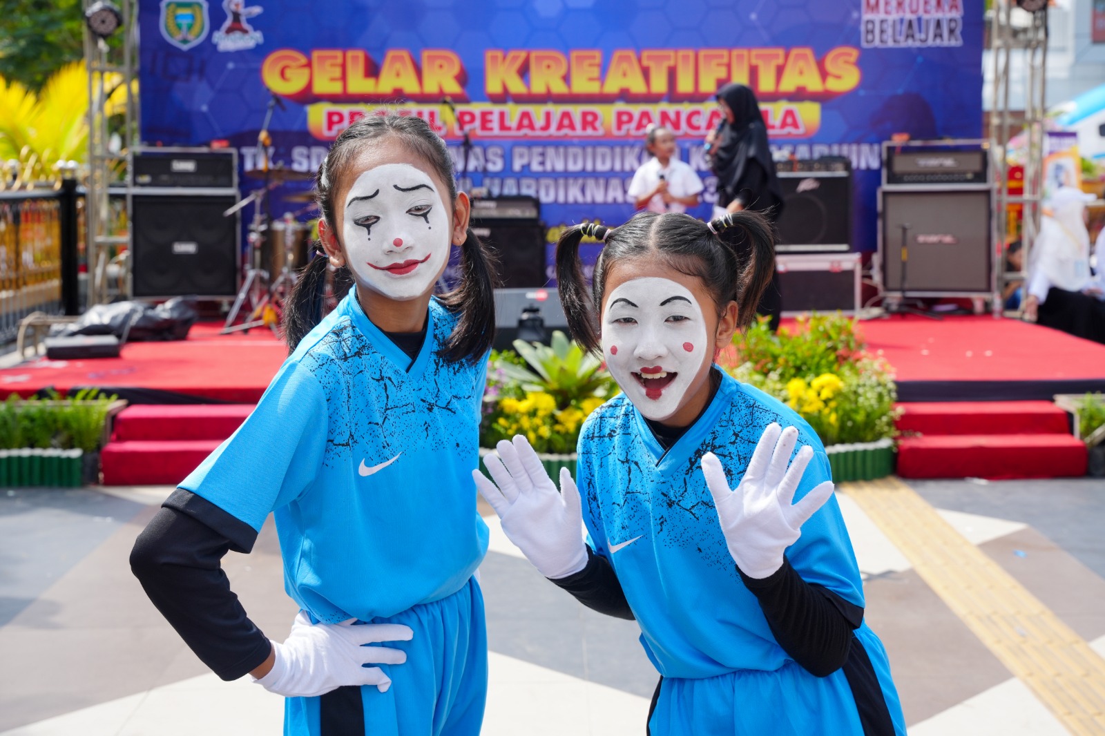 Foto 5 dari 10: Gelar Kreativitas Jadi Ajang Unjuk Gigi Pelajar di Peringatan Hardiknas