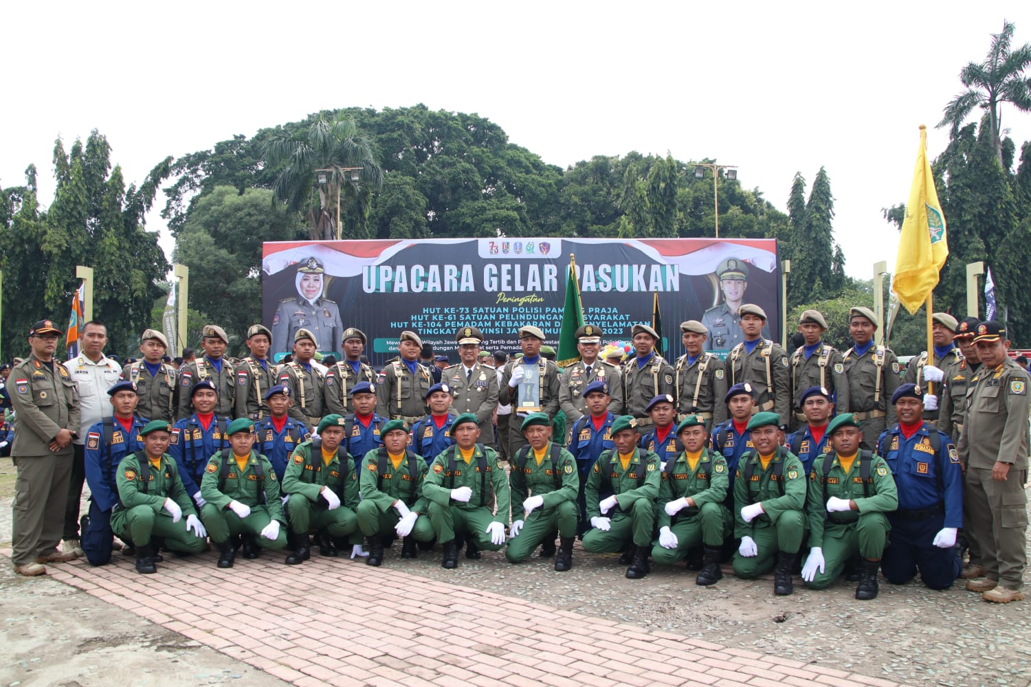 Foto 6 dari 6: Sabet Juara Lagi, Kota Madiun Raih Juara Dua Lomba Kerapian dan Ketertiban Pasukan Jawa Timur Kali Ini