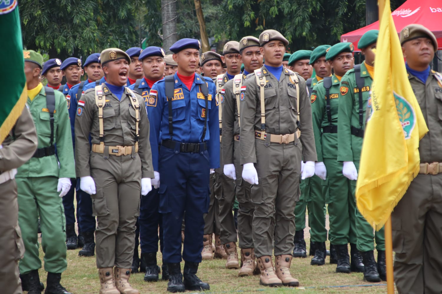 Foto 2 dari 6: Sabet Juara Lagi, Kota Madiun Raih Juara Dua Lomba Kerapian dan Ketertiban Pasukan Jawa Timur Kali Ini