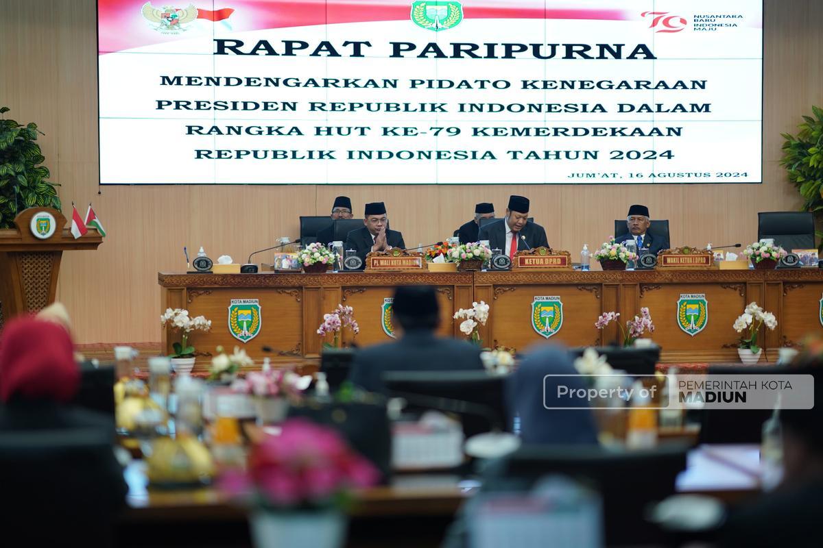 Foto utama berita: Hadiri Rapat Paripurna Pidato Kenegaraan RI, Pj Wali Kota Harap Pembangunan Berkelanjutan