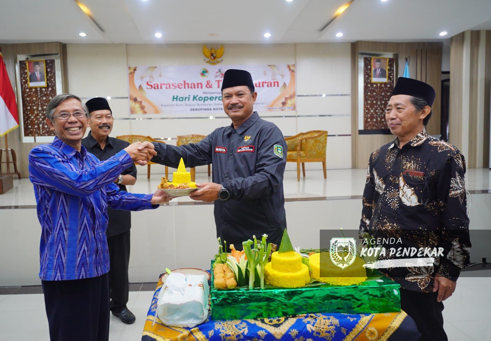 Hadiri Tasyakuran Hari Koperasi, Wali Kota: Koperasi Hebat, Ekonomi Kuat