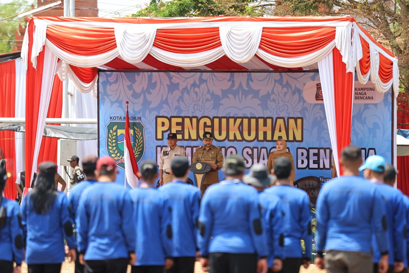 Foto utama berita: Bentuk KSB Kecamatan Manguharjo, Wali Kota: Jangan Tunggu Bencana Datang, Kita Harus Siaga