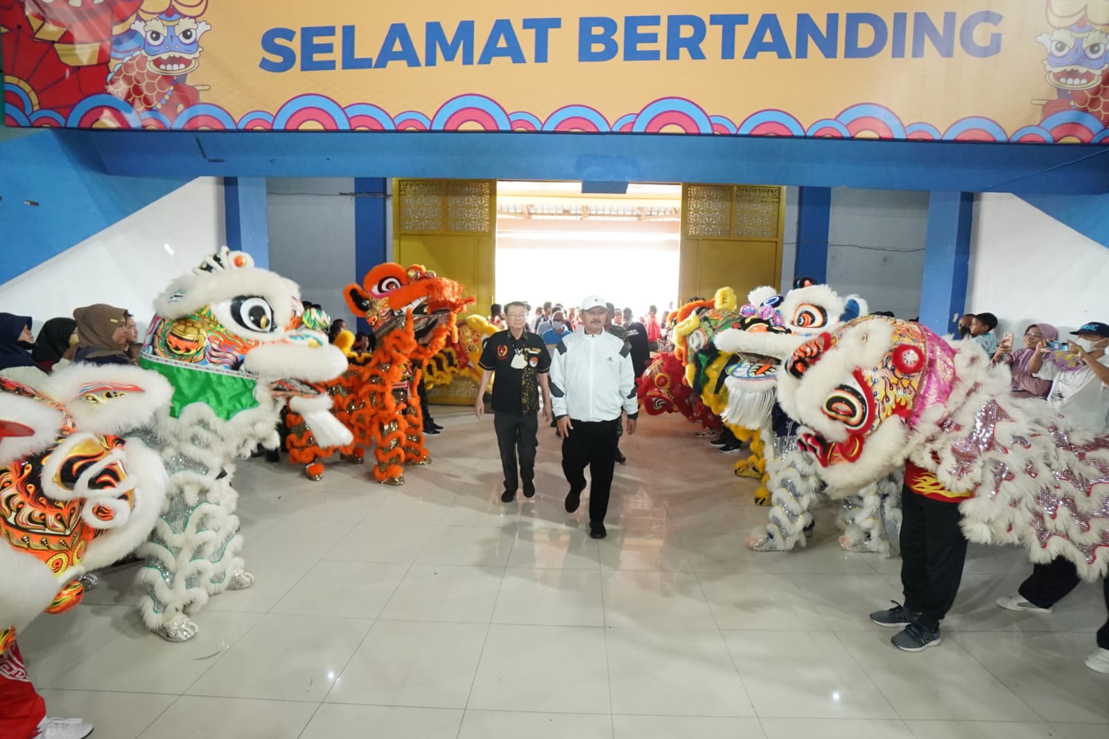 Foto 8 dari 10: Buka Lion Dance Festival Walikota Madiun Cup, Wali Kota Harap Peserta Junjung Sportivitas