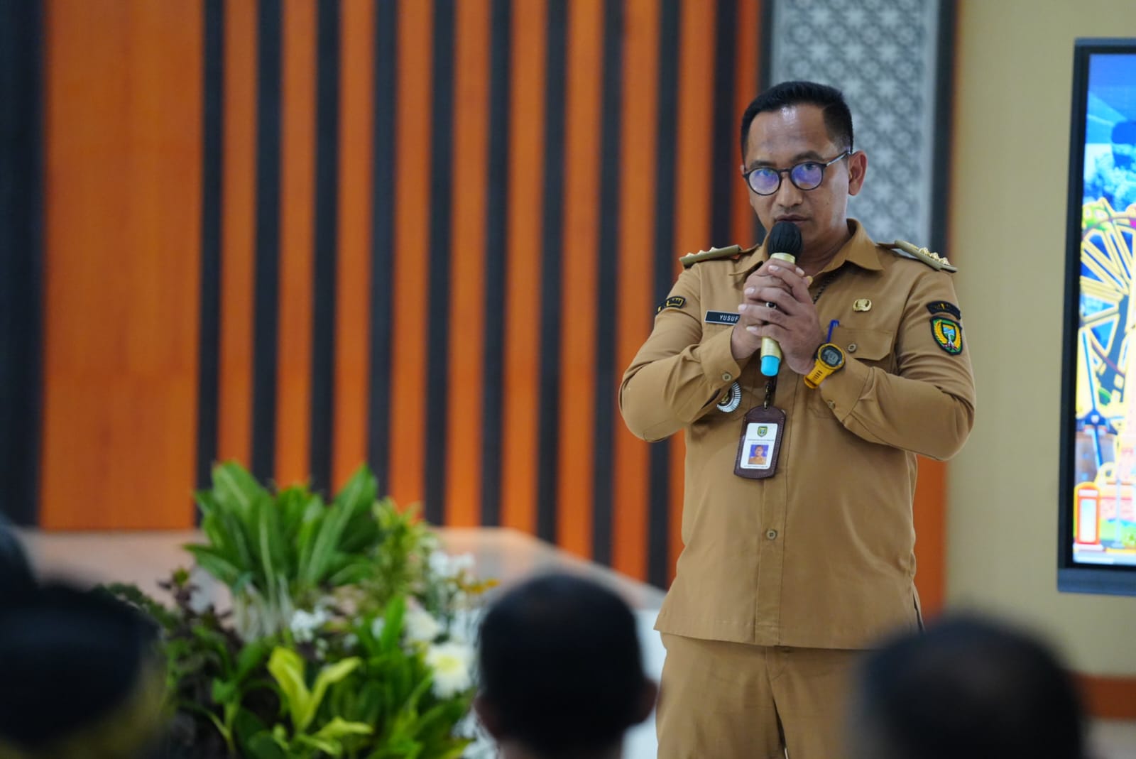 Foto 6 dari 8: Rakor Tiga Pilar Kecamatan Taman, Wali Kota Sampaikan Jaga Kondusifitas Jelang Muharram