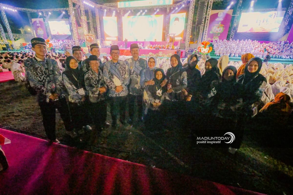 Foto 8 dari 8: MTQ ke-30 Jatim Dimulai, Kafilah Kota Madiun Siap Rebut Juara
