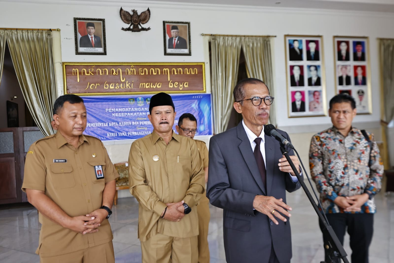 Foto 3 dari 8: Maksimalkan Pembangunan, Pemkot Madiun Jalin Kolaborasi dengan Pemkab Magetan