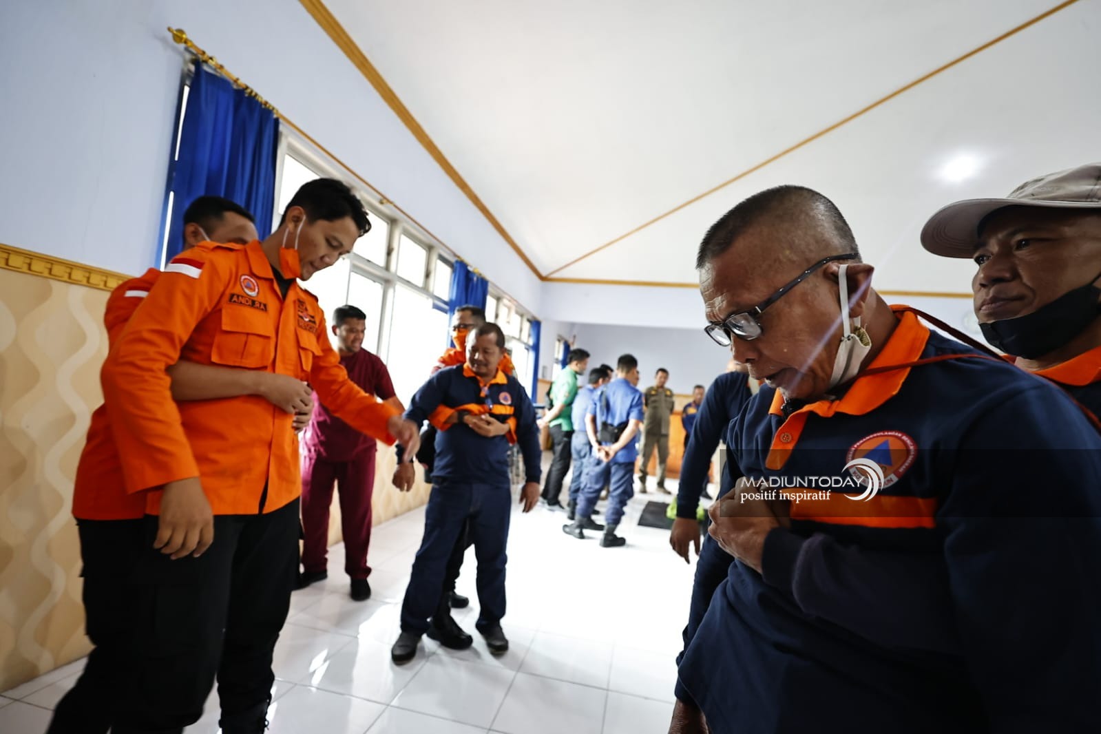 Foto 5 dari 7: Pelatihan Basic Cardiac Life Support (BCLS) pertolongan pertama serangan jantung.