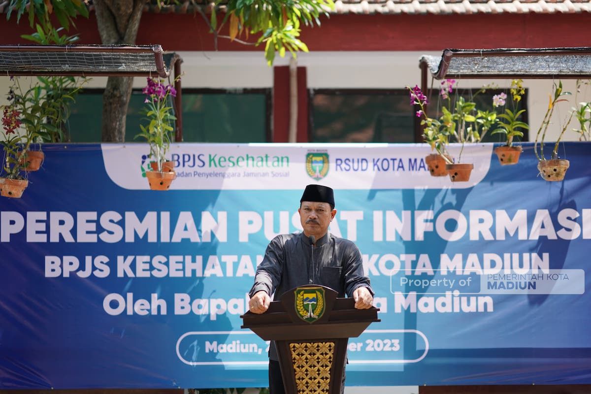 Launching Loket Pelayanan Informasi BPJS Kesehatan di Rumah Sakit, Wali Kota: Ada Keluhan Sampaikan di Sini