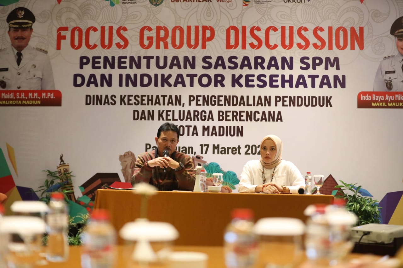 Foto 1 dari 10: Tentukan Sasaran SPM dan Indikator Kesehatan, Wali Kota Pimpin FGD Bersama OPD Terkait