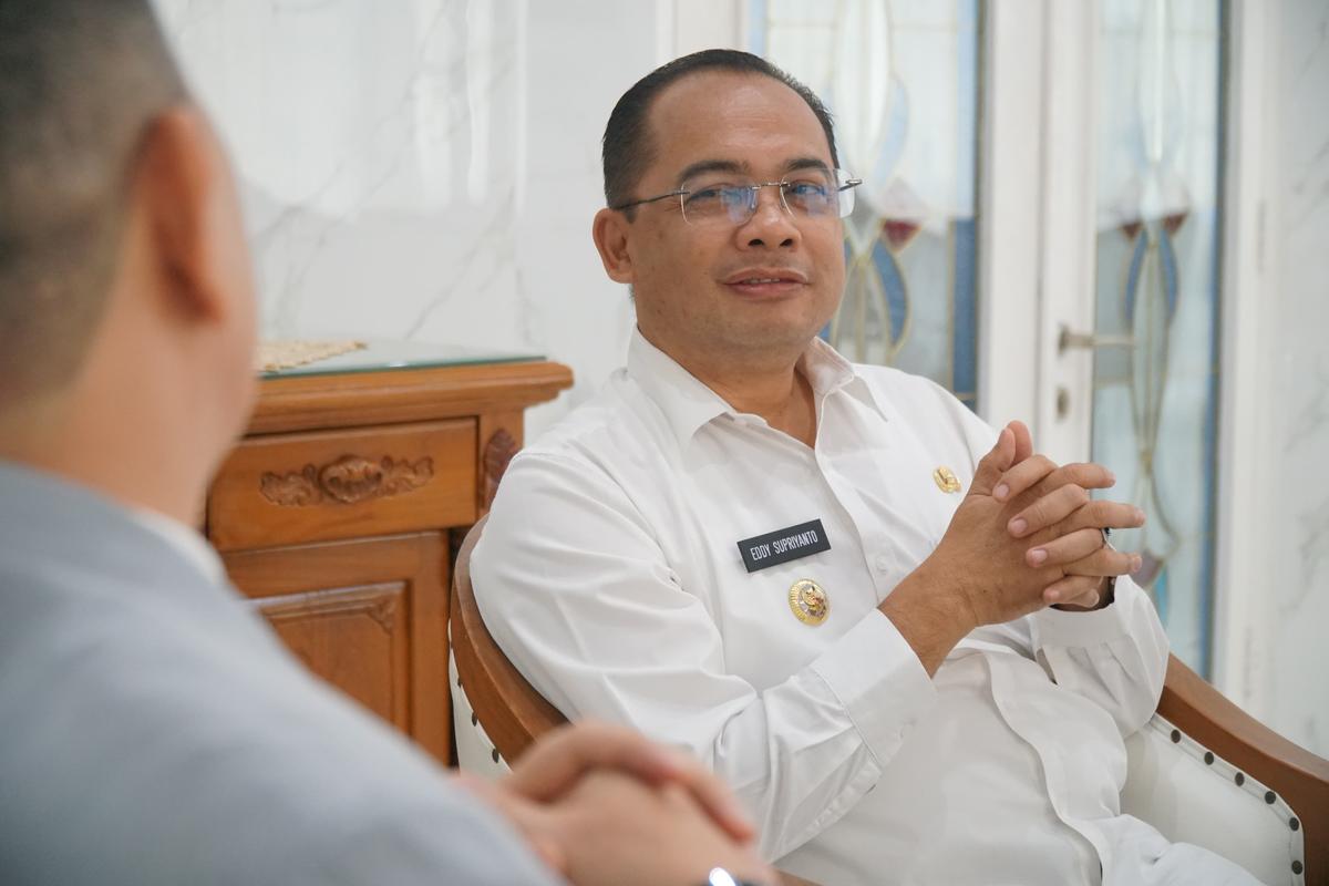 Foto 4 dari 7: Jelang HUT, Direksi Aston Hotel Madiun Gelar Audiensi Dengan Pj. Wali Kota
