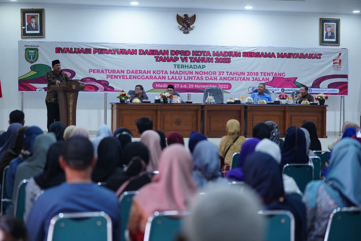 Gelar Evaluasi Perda Bersama, Wali Kota Harap Masyarakat Paham dan Taati Aturan