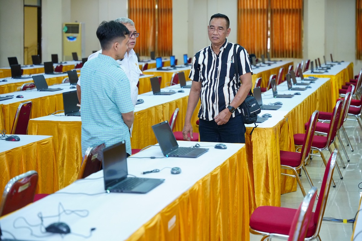 Foto 8 dari 9: Kanreg II BKN Surabaya Gelar Pengecekan Jelang Seleksi CASN 2023
