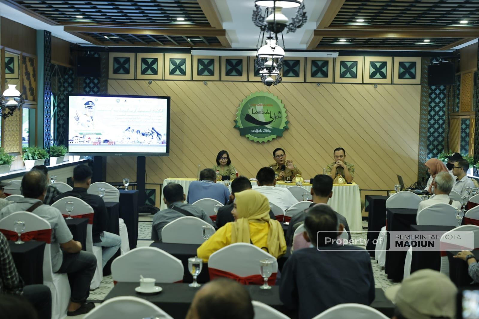 Foto 5 dari 11: Gathering dengan Awak Media, Wali Kota: Pers Penting untuk Wujudkan Madiun Kota Terbuka