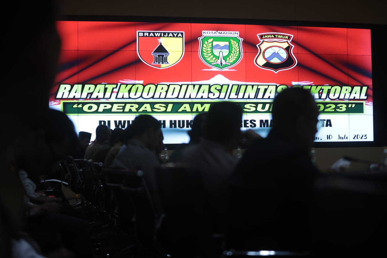 Foto 1 dari 15: Rakor Lintas Sektoral OPS Aman Suro, Wali Kota: Harus Komitmen Jaga Keamanan