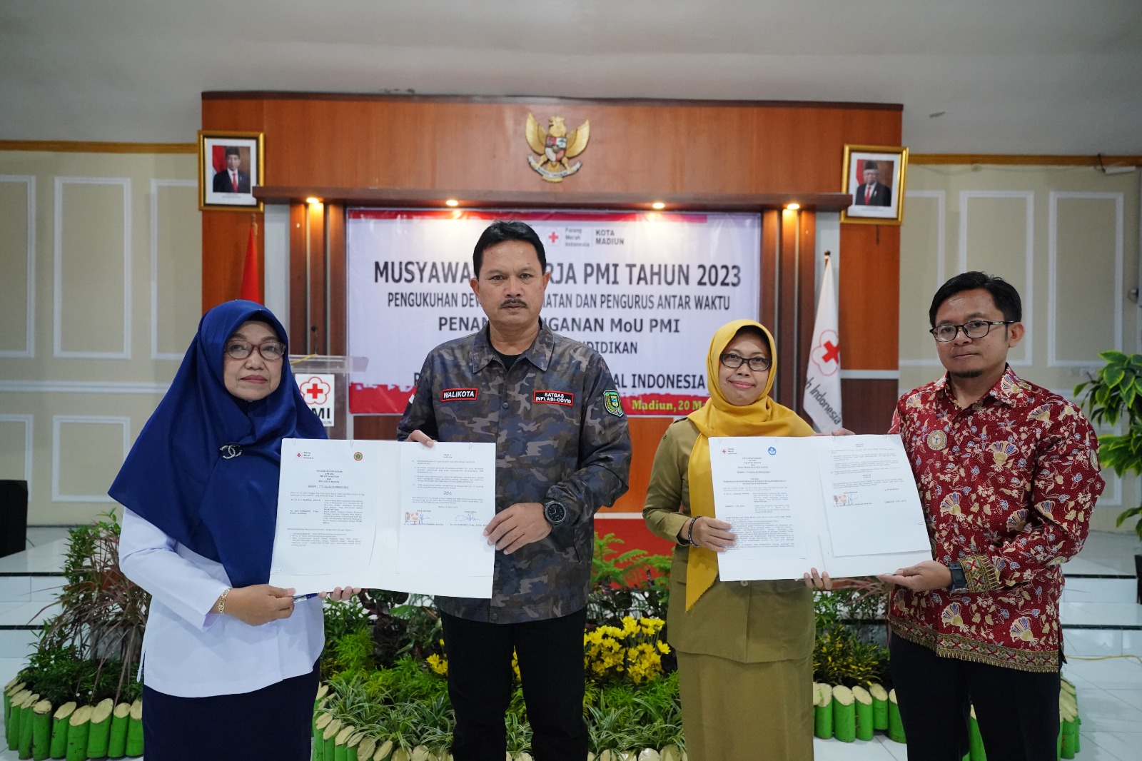 Foto 9 dari 10: Hadiri Musyawarah Kerja PMI, Wali Kota Pesan Kerja Ikhlas, Cerdas, dan Tuntas