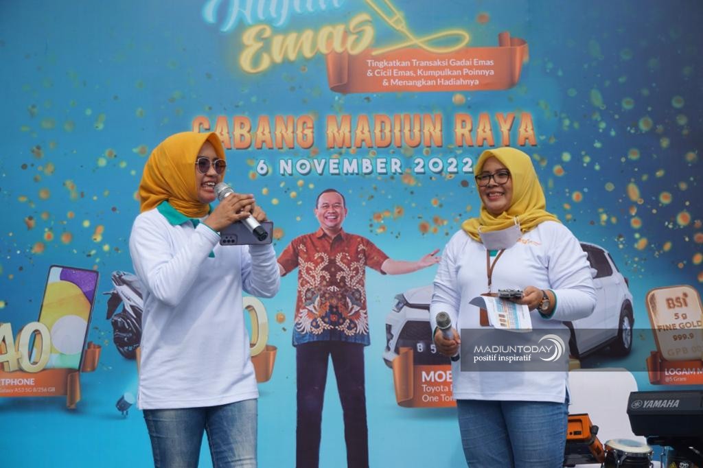 Foto 5 dari 8: Kenalkan Kemudahan Investasi Emas, BSI Gelar Roadshow Program Hujan Emas