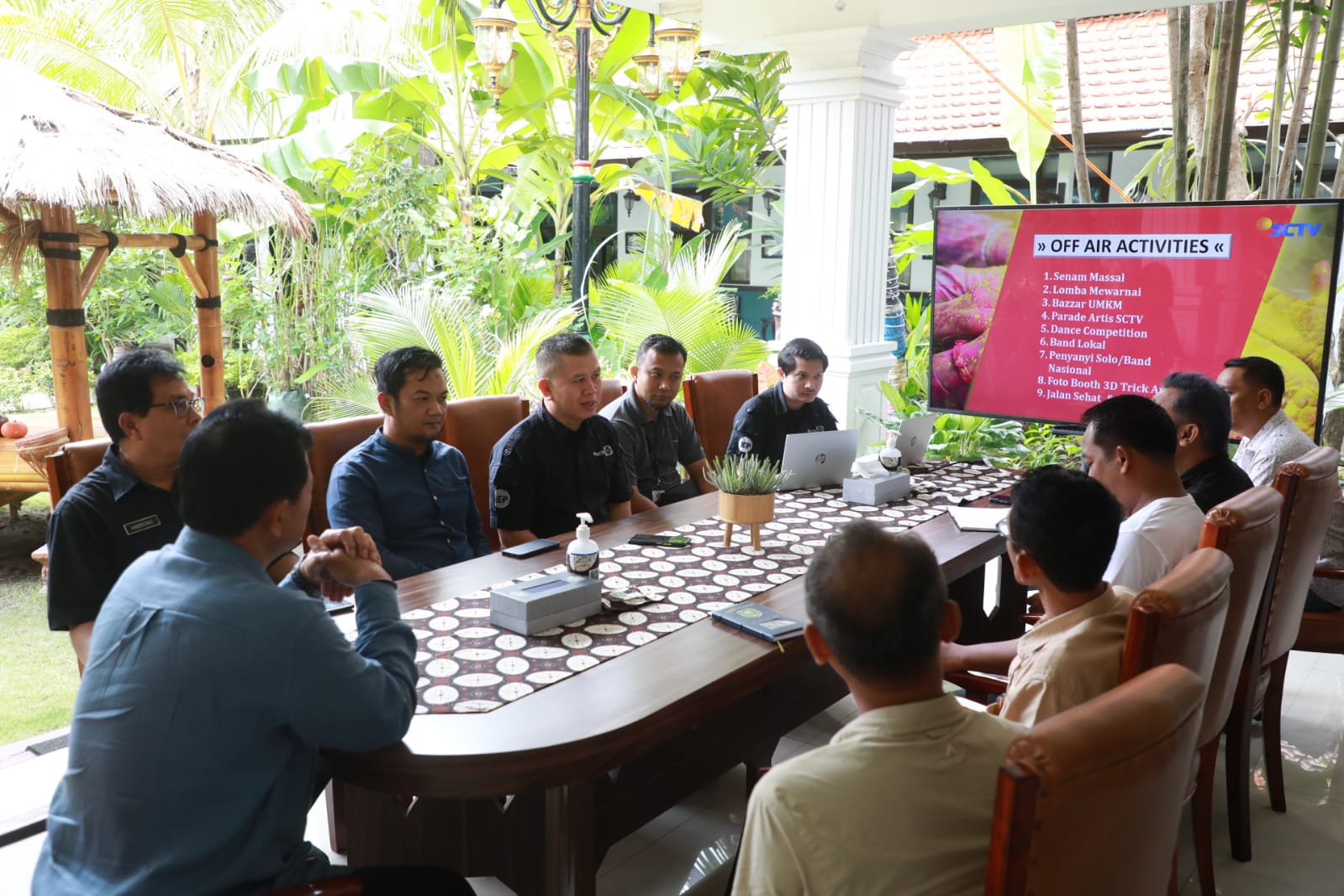Foto 1 dari 11: Akan Gelar Event Di Kota Madiun, Tim Karnaval SCTV Audiensi Bersama Wali Kota